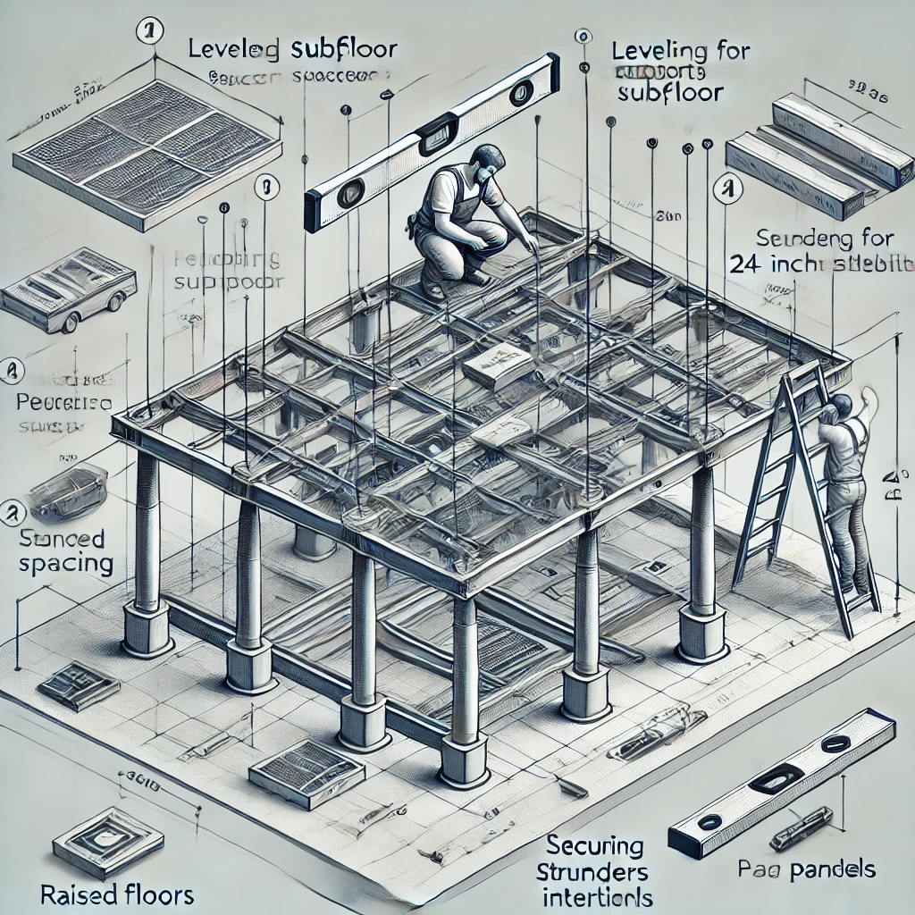 How Many Supports Are Needed for a Raised Floor