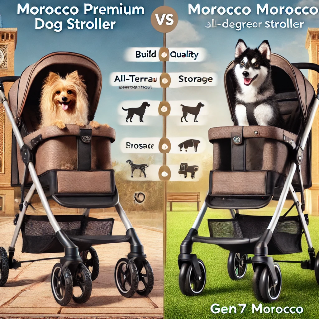 How Is Morocco Premium Dog Stroller Different Than Gen7 Morocco